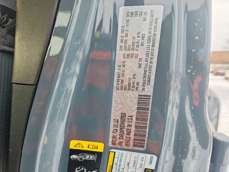Продаж на аукціоні авто 2025 Jeep Wrangler, vin: 1C4RJXP6XSW603920, номер лоту: 98206285