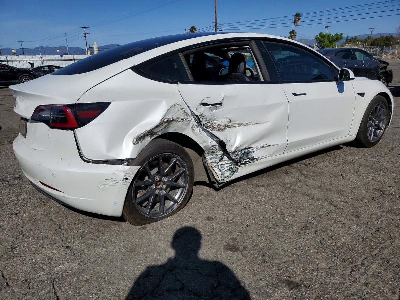 Auction sale of the 2022 Tesla Model 3, vin: 5YJ3E1EAXNF156979, lot number: 75167205