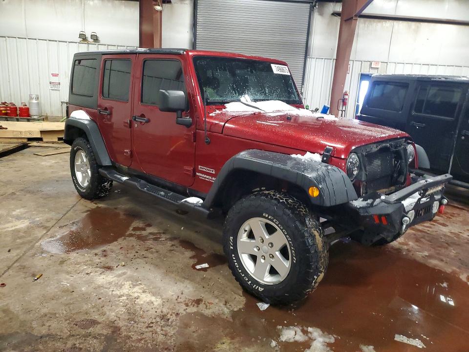 74968675 :رقم المزاد ، 1C4BJWDG0CL279436 vin ، 2012 Jeep Wrangler Unlimited مزاد بيع