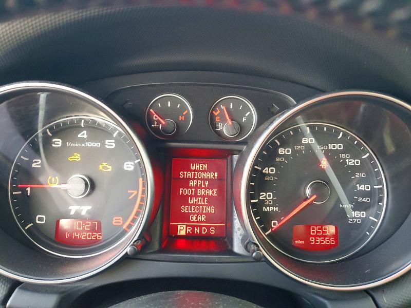 74625065 :رقم المزاد ، TRUMF38J681001941 vin ، 2008 Audi Tt مزاد بيع