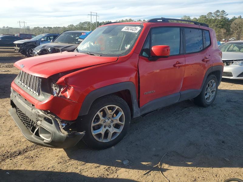 Продаж на аукціоні авто 2017 Jeep Renegade, vin: ZACCJABB1HPF18557, номер лоту: 73624425