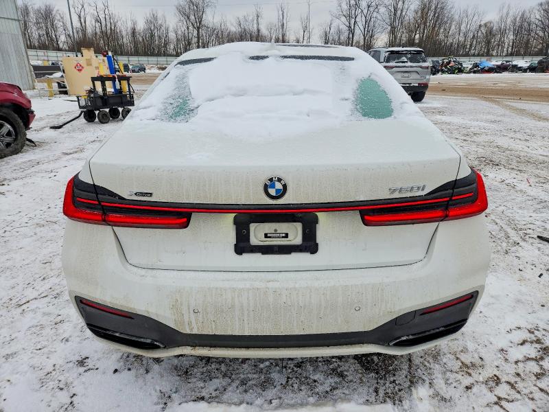 Aukcja sprzedaży 2022 Bmw 750, vin: WBA7U2C08NCK33895, numer aukcji: 72606005