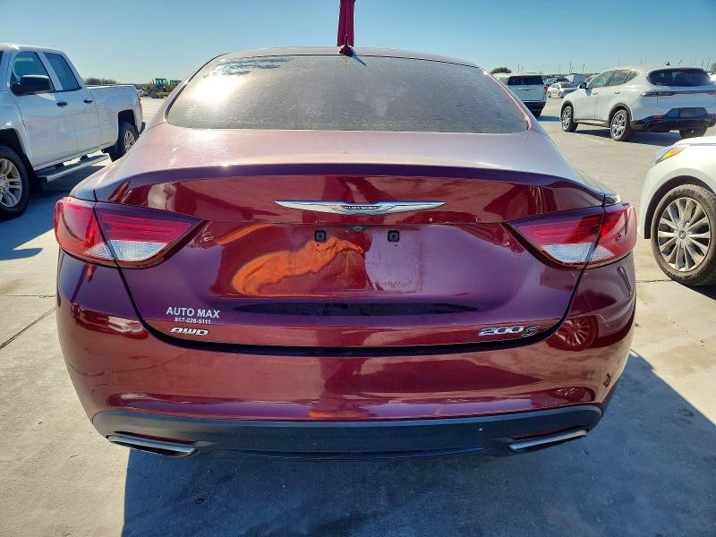 99011035 :رقم المزاد ، 1C3CCCDG0GN110450 vin ، 2016 Chrysler 200 مزاد بيع