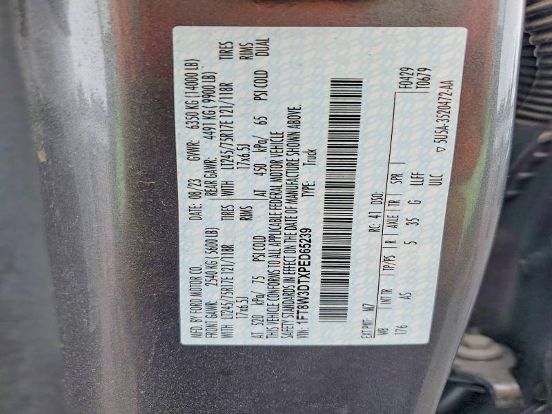 Продаж на аукціоні авто 2024 Ford F350, vin: 1FT8W3DTXPED65239, номер лоту: 74247815