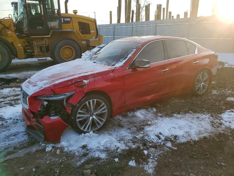 Продажа на аукционе авто 2021 Infiniti Q50, vin: JN1EV7CR8MM755294, номер лота: 74102505