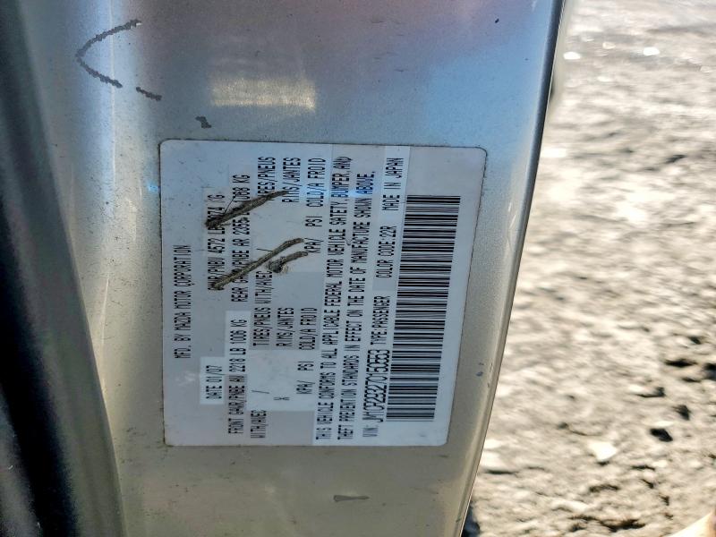 Aukcja sprzedaży 2007 Mazda 5, vin: JM1CR293270150553, numer aukcji: 73723985