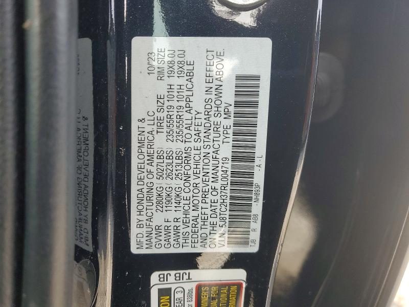 Aukcja sprzedaży 2024 Acura Rdx, vin: 5J8TC2H37RL004719, numer aukcji: 74814915