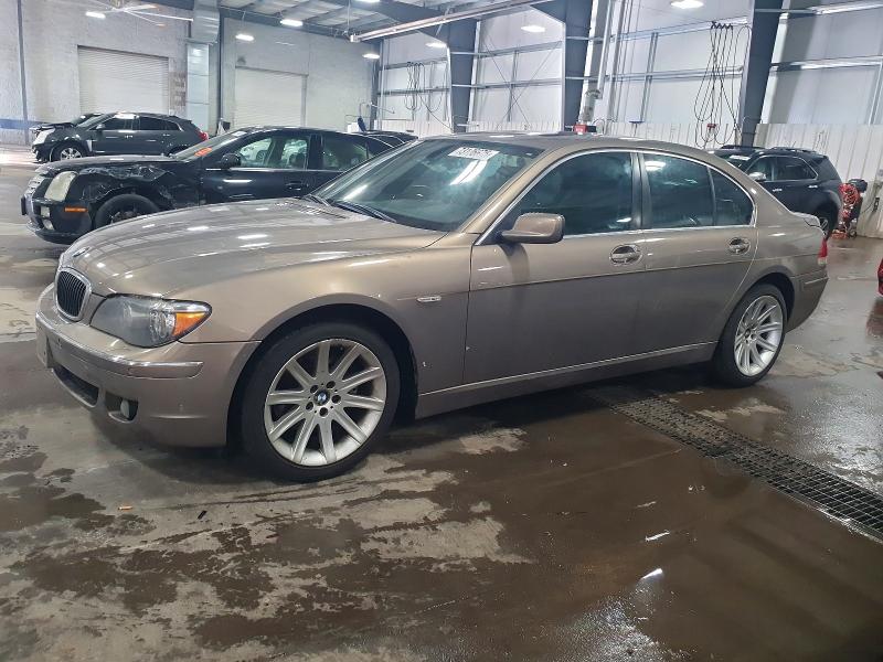 2006 Bmw 750 მანქანა იყიდება აუქციონზე, vin: WBAHL83556DT02687, აუქციონის ნომერი: 73106675