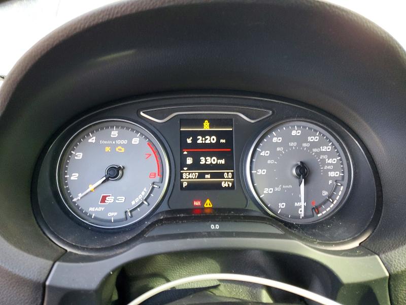 97891125 :رقم المزاد ، WAUB1GFF6G1070050 vin ، 2016 Audi S3 مزاد بيع