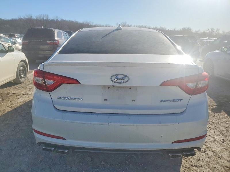 2017 Hyundai Sonata Spo მანქანა იყიდება აუქციონზე, vin: 5NPE34AB4HH524707, აუქციონის ნომერი: 73268075