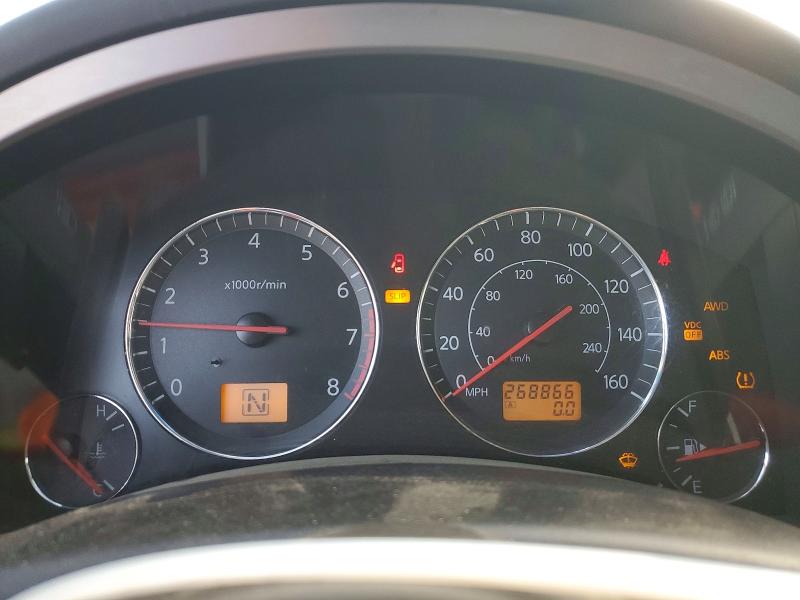 97818865 :رقم المزاد ، JNRAS08W15X213447 vin ، 2005 Infiniti Fx35 مزاد بيع