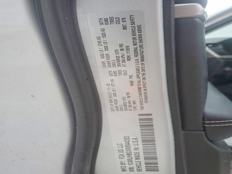 Продажа на аукционе авто 2024 Jeep Grand Cherokee, vin: 1C4RJHBGXR8944383, номер лота: 72971015