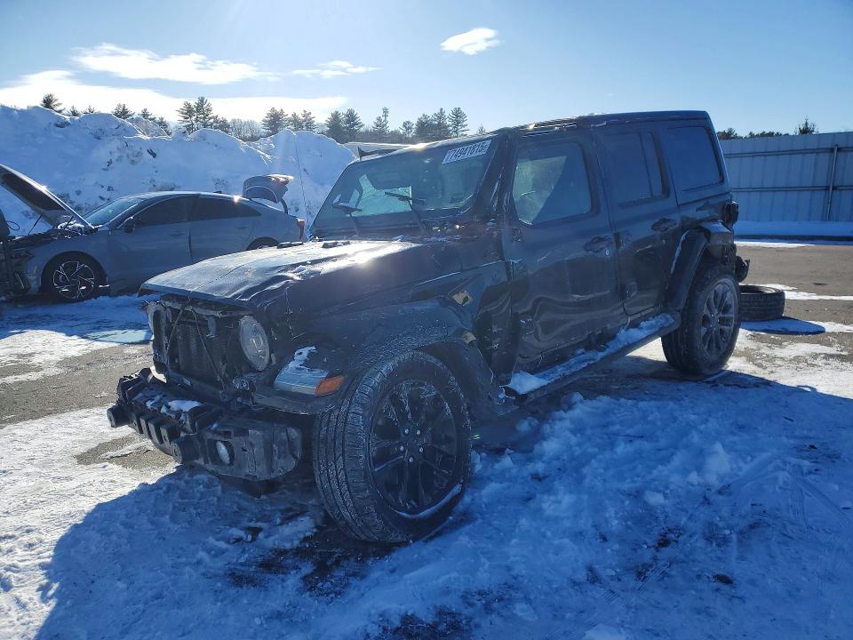 Продажа на аукционе авто 2022 Jeep Wrangler Unlimited, vin: 1C4HJXEN5NW270309, номер лота: 74941815