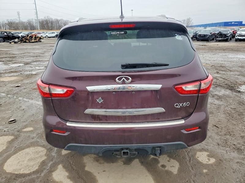 72428875 :رقم المزاد ، 5N1AL0MM7EC537944 vin ، 2014 Infiniti Qx60 مزاد بيع