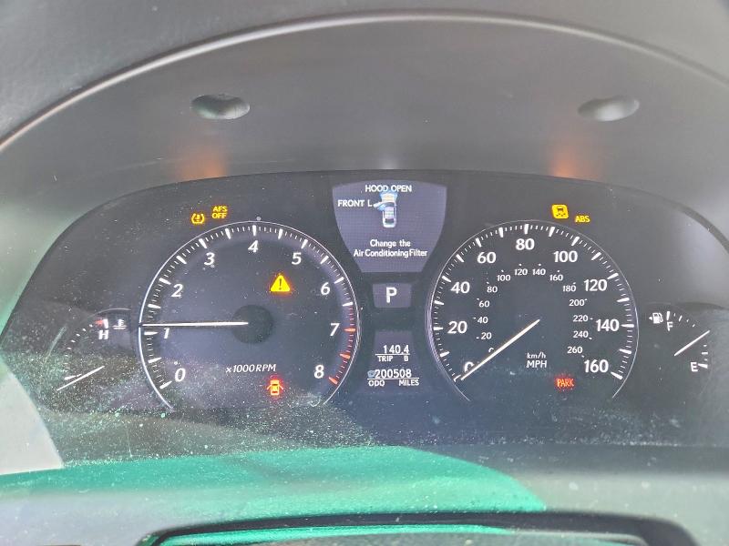 Aukcja sprzedaży 2009 Lexus Ls, vin: JTHBL46F795084576, numer aukcji: 99541615