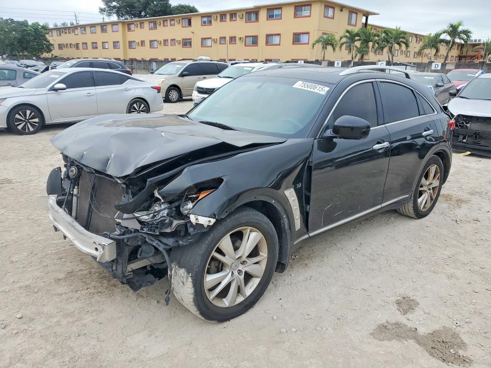 Aukcja sprzedaży 2014 Infiniti Qx70, vin: JN8CS1MU1EM451484, numer aukcji: 75500615