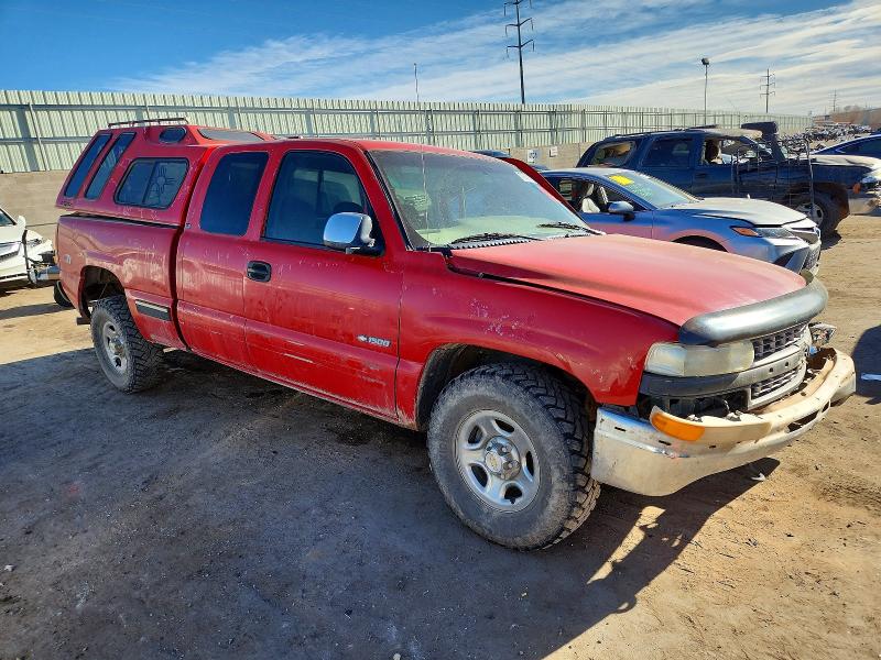 72816755 :رقم المزاد ، 2GCEK19T5X1115520 vin ، 1999 Chevrolet Silverado مزاد بيع