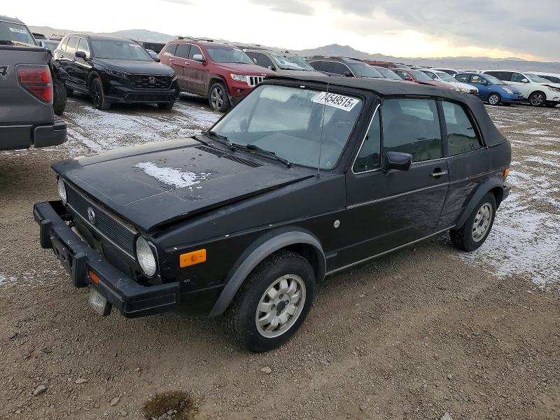 1984 Volkswagen Rabbit მანქანა იყიდება აუქციონზე, vin: WVWCA0158EK026085, აუქციონის ნომერი: 74549515