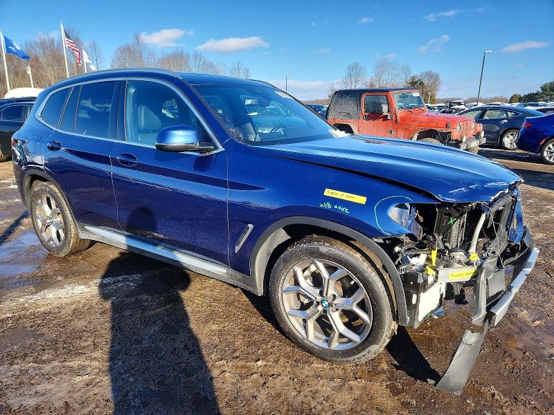 Продаж на аукціоні авто 2022 Bmw X3, vin: 5UX53DP07N9M98757, номер лоту: 74704675