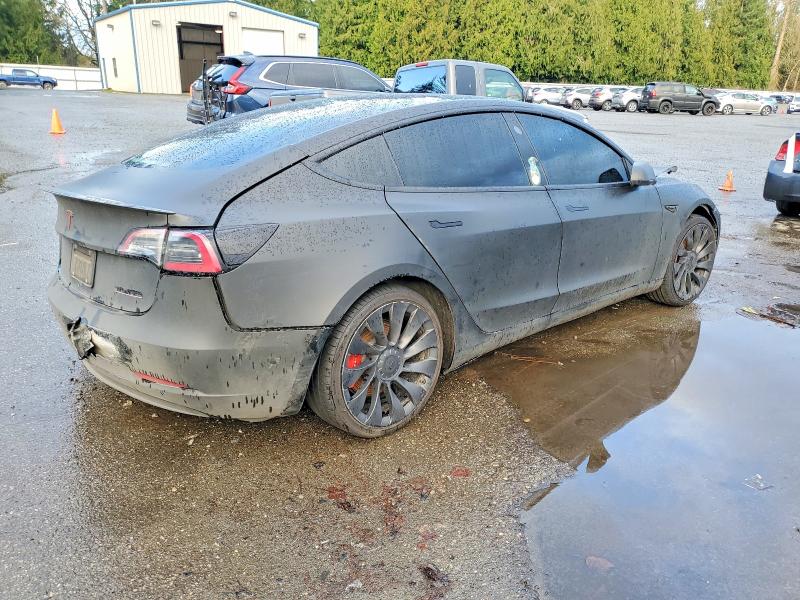 Auction sale of the 2022 Tesla Model 3, vin: 5YJ3E1EC7NF182005, lot number: 99239435