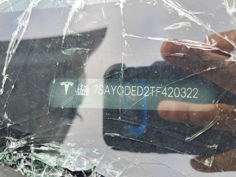 Продажа на аукционе авто 2026 Tesla Model Y, vin: 7SAYGDED2TF420322, номер лота: 98642275
