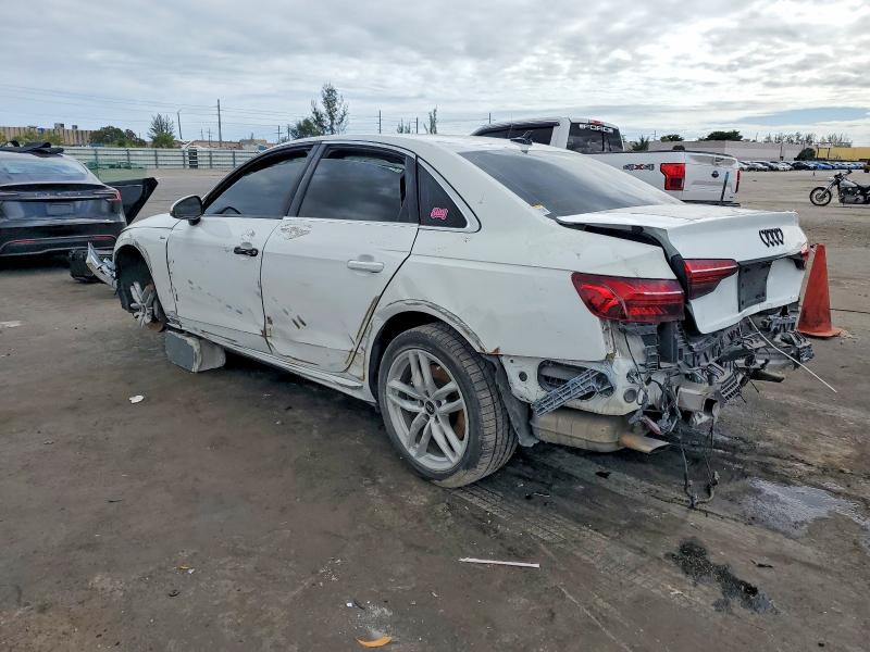 2022 Audi A4 მანქანა იყიდება აუქციონზე, vin: WAUEAAF41NN014869, აუქციონის ნომერი: 97456615