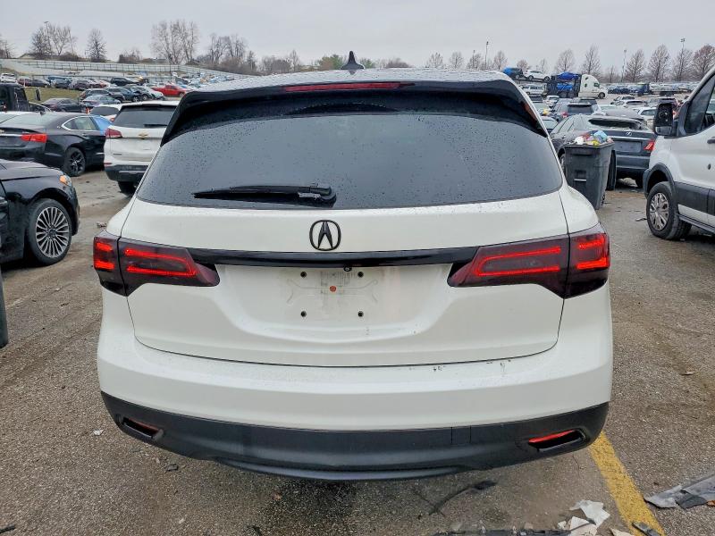 Продажа на аукционе авто 2016 Acura Mdx, vin: 5FRYD4H27GB058606, номер лота: 72153465