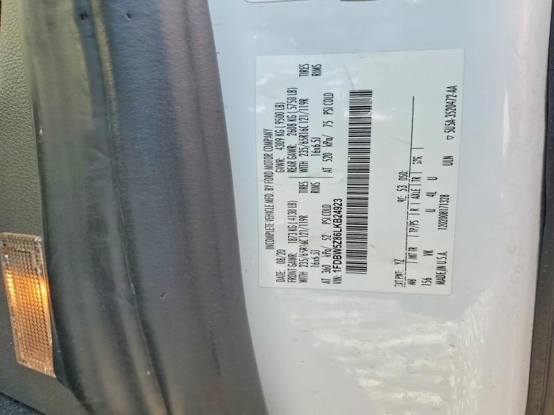 Aukcja sprzedaży 2020 Ford Transit T-, vin: 1FDBW5Z86LKB24923, numer aukcji: 72221695