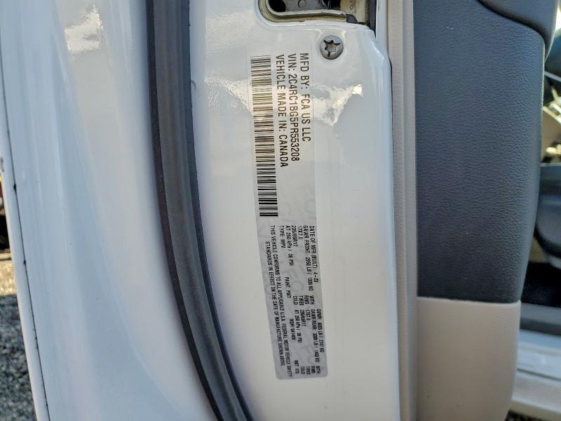 72128025 :رقم المزاد ، 2C4RC1BG5PR553208 vin ، 2023 Chrysler Pacifica T مزاد بيع