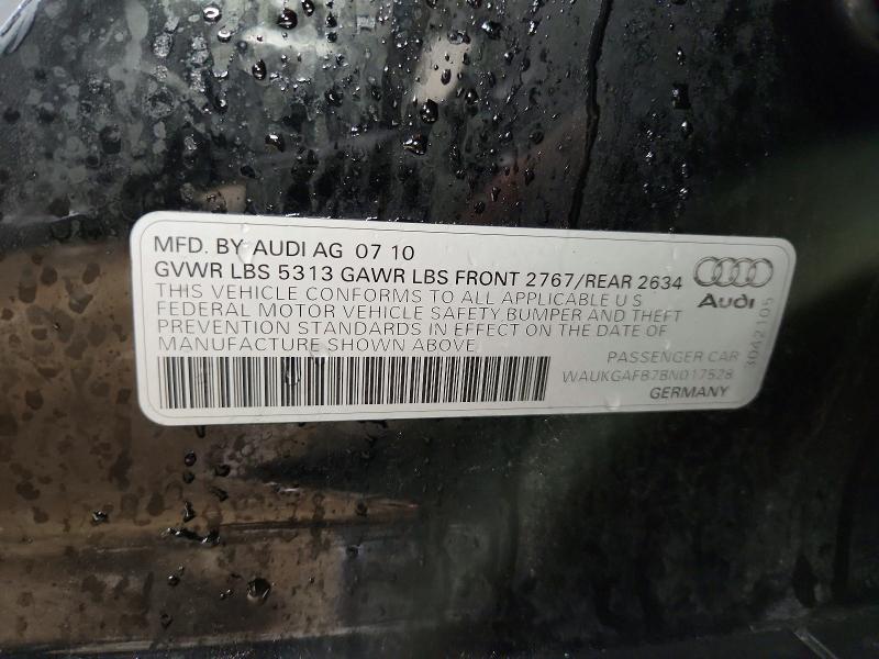 Продажа на аукционе авто 2011 Audi A6, vin: WAUKGAFB7BN017528, номер лота: 74970915