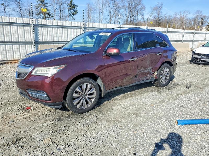 Auction sale of the 2014 Acura Mdx Techno, vin: 5FRYD3H4XEB019095, lot number: 99306095