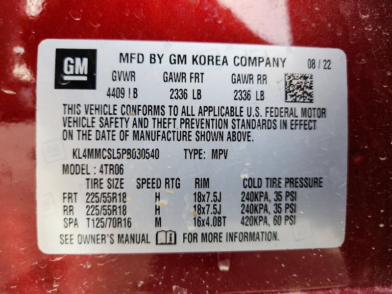 Продажа на аукционе авто 2023 Buick Encore Gx, vin: KL4MMCSL5PB030540, номер лота: 74120195