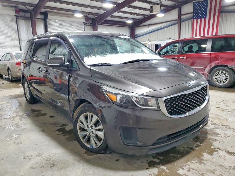 2016 Kia Sedona მანქანა იყიდება აუქციონზე, vin: KNDMB5C18G6129348, აუქციონის ნომერი: 73851575