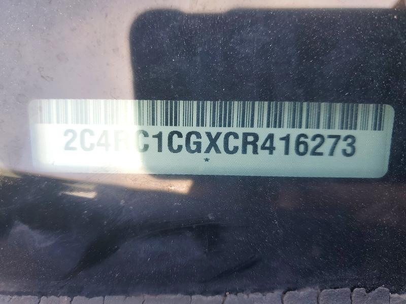 73860815 :رقم المزاد ، 2C4RC1CGXCR416273 vin ، 2012 Chrysler Town & Country مزاد بيع