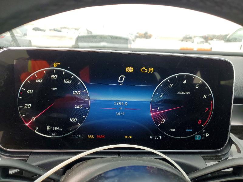 73424005 :رقم المزاد ، W1KAF4HB7RR198056 vin ، 2024 Mercedes-benz C 300 4mat مزاد بيع