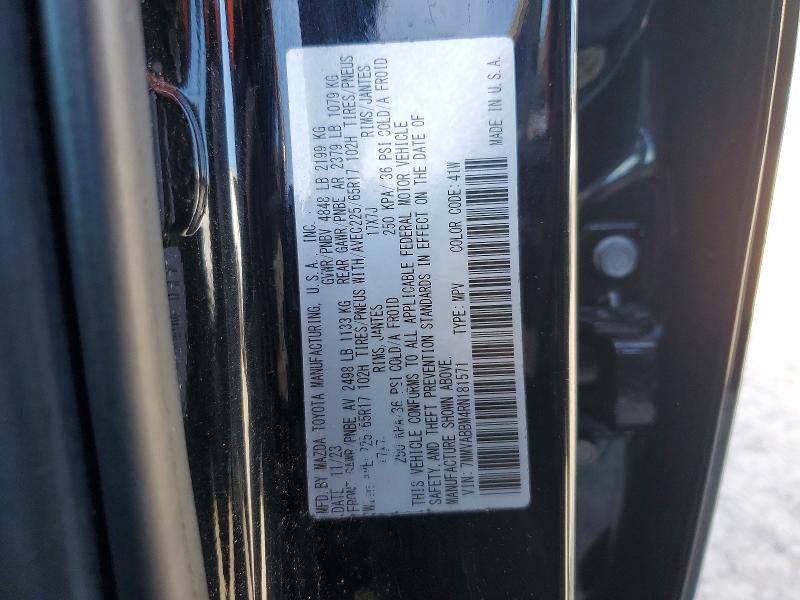 Aukcja sprzedaży 2024 Mazda Cx-50, vin: 7MMVABBM4RN181571, numer aukcji: 74950575