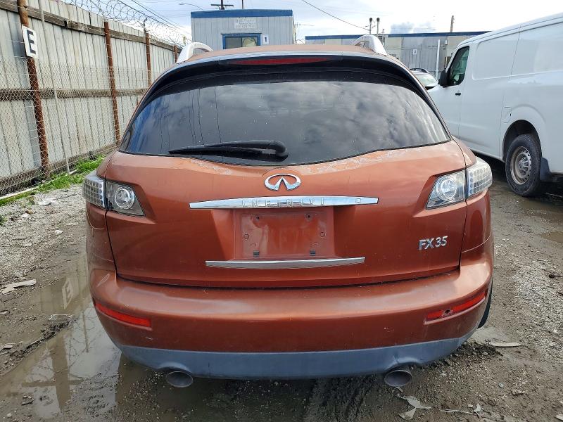 Продаж на аукціоні авто 2006 Infiniti Fx35, vin: JNRAS08U46X102438, номер лоту: 99577745