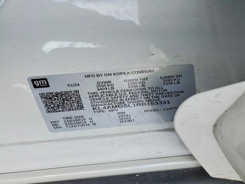 Aukcja sprzedaży 2024 Buick Encore Gx, vin: KL4AMGSL1RB153331, numer aukcji: 74784115