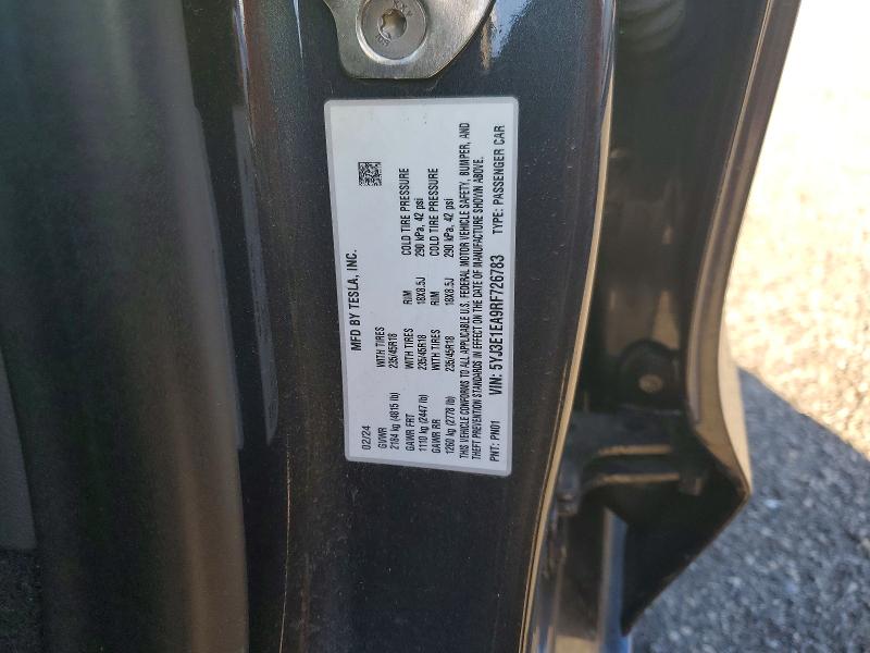Продаж на аукціоні авто 2024 Tesla Model 3, vin: 5YJ3E1EA9RF726783, номер лоту: 73885785