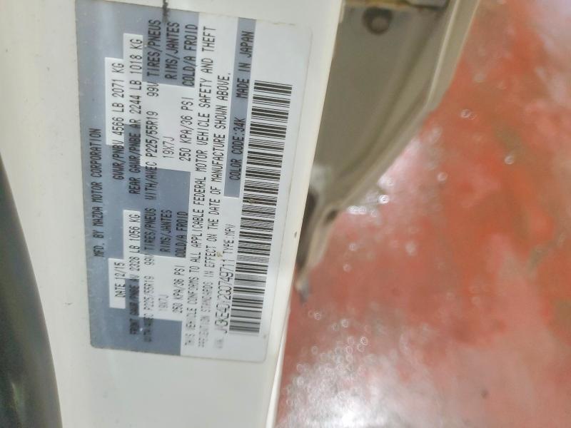 Продаж на аукціоні авто 2016 Mazda Cx-5, vin: JM3KE4DY2G0749711, номер лоту: 74133895