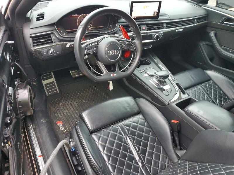 2018 Audi S5 მანქანა იყიდება აუქციონზე, vin: WAUP4AF55JA002301, აუქციონის ნომერი: 73444525