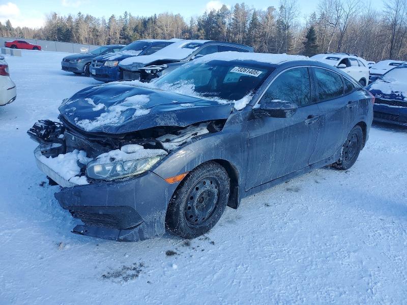 2018 Honda Civic Lx მანქანა იყიდება აუქციონზე, vin: 2HGFC2F55JH011980, აუქციონის ნომერი: 73261405