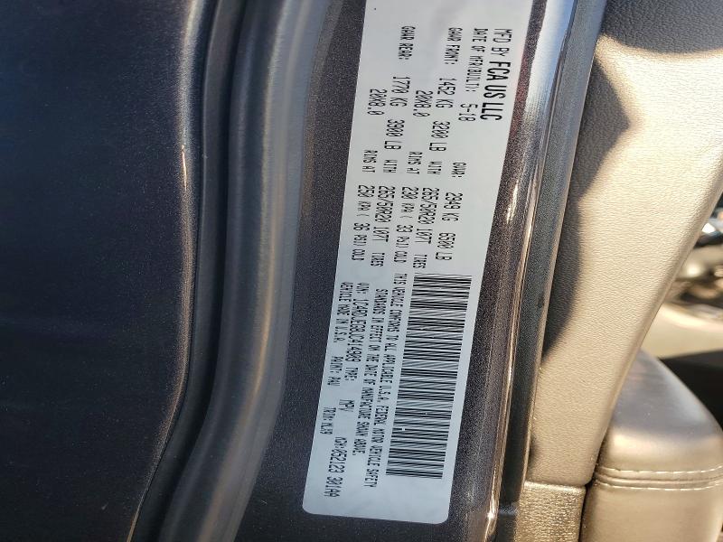 Продажа на аукционе авто 2018 Dodge Durango, vin: 1C4RDJEG8JC414909, номер лота: 99848555