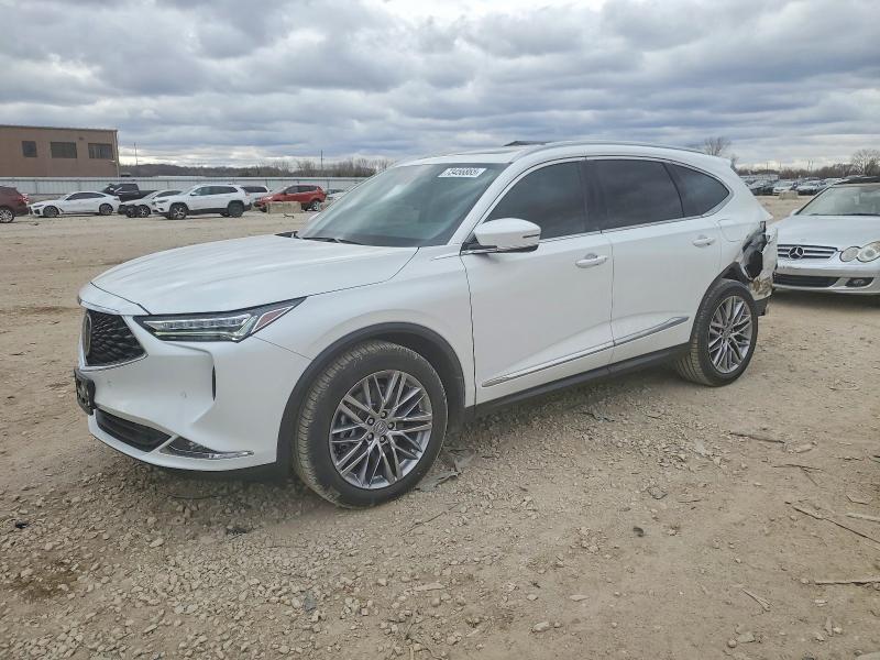 Auction sale of the 2022 Acura Mdx Advanc, vin: 5J8YE1H86NL003450, lot number: 73456865