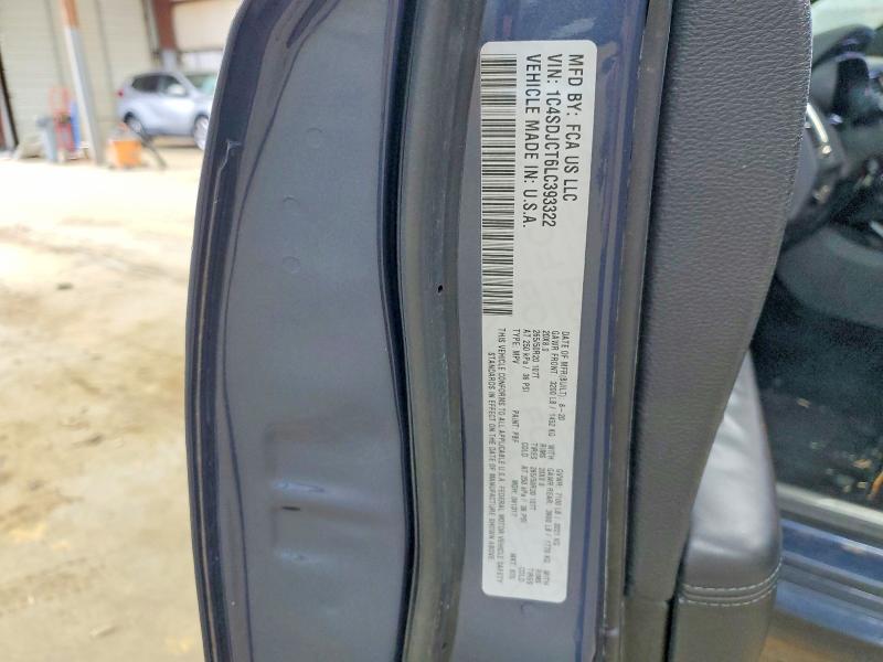 Продаж на аукціоні авто 2020 Dodge Durango, vin: 1C4SDJCT6LC393322, номер лоту: 72882085