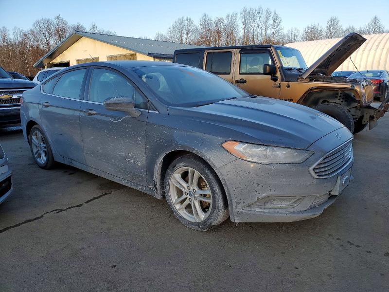 Auction sale of the 2018 Ford Fusion S H, vin: 3FA6P0UU8JR142185, lot number: 74768815