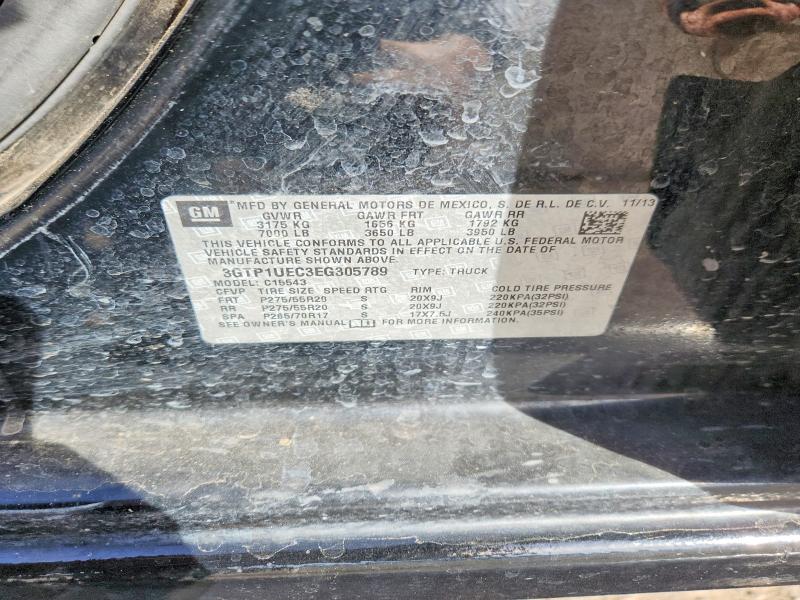 Продажа на аукционе авто 2014 Gmc Sierra, vin: 3GTP1UEC3EG305789, номер лота: 98449485