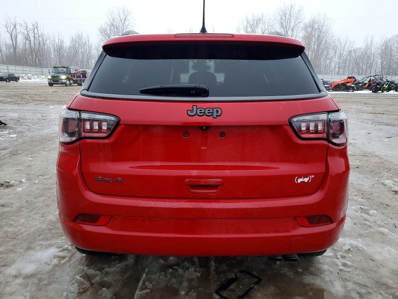 2022 Jeep Compass მანქანა იყიდება აუქციონზე, vin: 3C4NJDCBXNT136105, აუქციონის ნომერი: 98646755