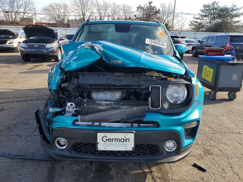 72455535 :رقم المزاد ، ZACNJBBB5KPK45173 vin ، 2019 Jeep Renegade مزاد بيع