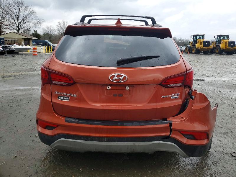 98747565 :رقم المزاد ، 5XYZW4LA3HG477335 vin ، 2017 Hyundai Santa Fe Sport مزاد بيع